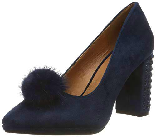 Eferri Rabbit, Zapato de tacón Mujer, Azul, 37 EU