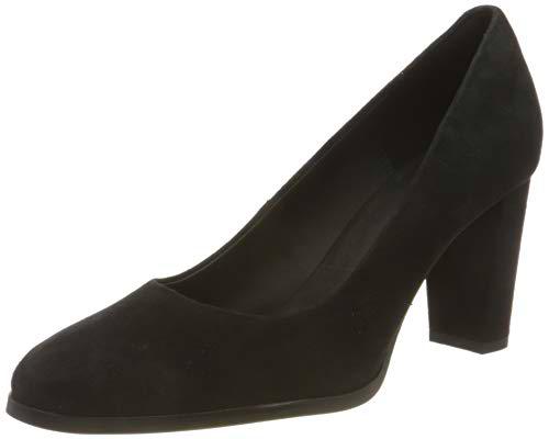 Clarks Kaylin Cara 2, Pumps Mujer, Black SDE, 39 EU