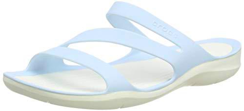 Crocs Swiftwater Sandal Mujer Sandal, Azul (Mineral Blue), 36/37 EU