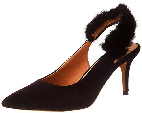 EFERRI Tom, Zapato de tacón Mujer, Negro, 39 EU