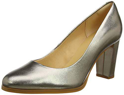 Clarks Kaylin Cara, Zapatos de Tacón Mujer, Gris (Stone Stone), 42 EU