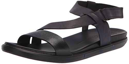 ECCO Simpil Sandal, Sandalias Mujer, Negro Y Negro, 41 EU