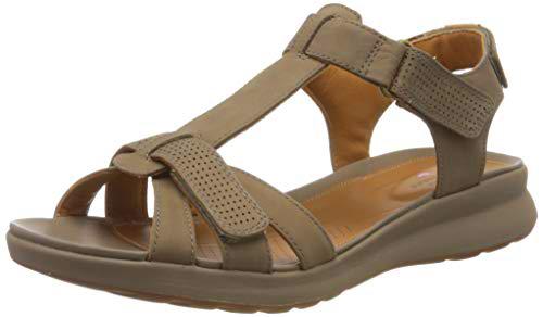 Clarks Un Adorn Vibe, Sandalias de Talón Abierto Mujer