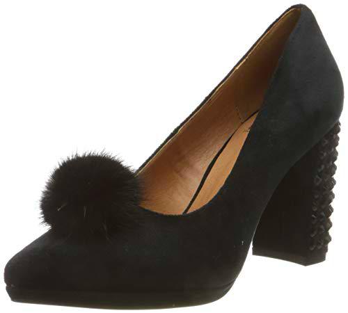 Eferri Rabbit, Zapato de tacón Mujer, Negro, 38 EU