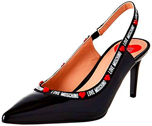 Love Moschino SS21, Bomba Mujer, Negro, 37 EU