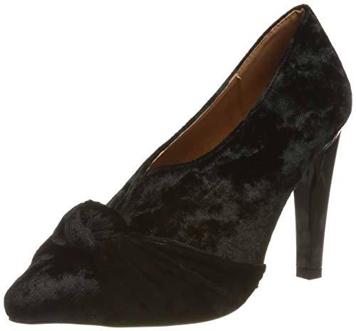 El Caballo Pilas, Zapato de tacón Mujer, Negro, 39 EU