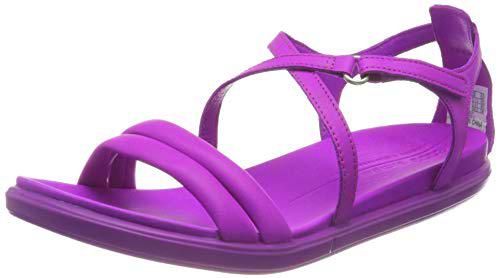 ECCO Simpil Sandal, Sandalias Mujer, Morado Phlox Neon, 36 EU