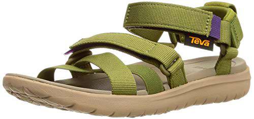 TEVA W Sanborn MIA, Sandalias Mujer, Olive Branch, 38 EU