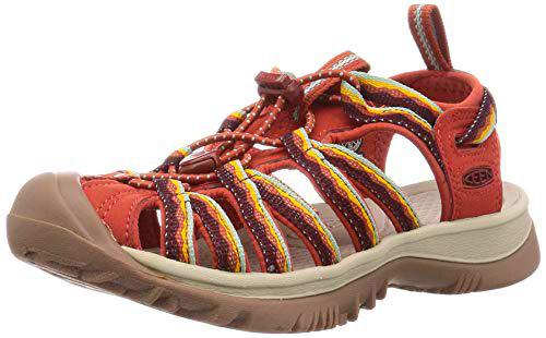 Keen Whisper Sport Sandal, Sandalia Mujer, Redwood, 41 EU