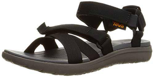 TEVA W Sanborn MIA, Sandalias Mujer, Black, 38 EU