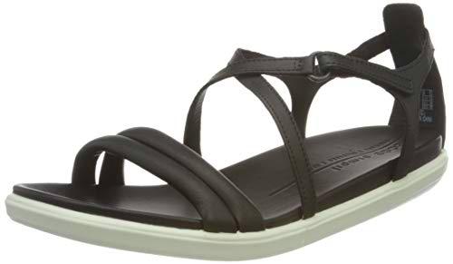 ECCO Simpil Sandal, Sandalias Mujer, Negro, 39 EU