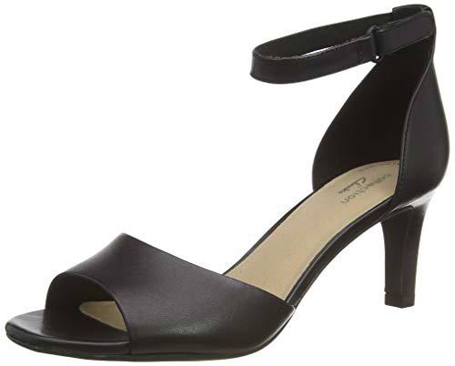 Clarks Alice Greta, Zapatos con Tacon y Correa de Tobillo Mujer