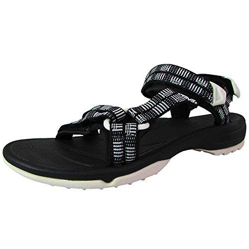 Teva W Terra Fi Lite, Zapatillas Altas Mujer, Negro Atitlan Black White, 40 1/3 EU