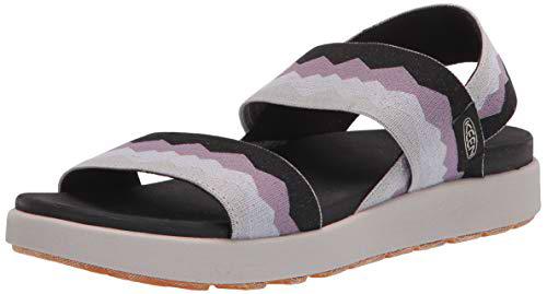 Keen ELLE Backstrap-W, Sandalia. Mujer, Black Thistle, 39 EU