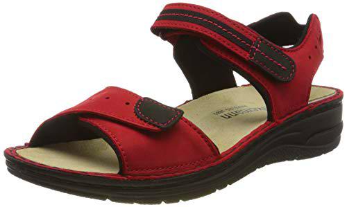 Berkemann Leni, Sandalia con Pulsera Mujer, Rojo (Rot 234), 42 EU