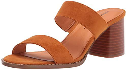 Amazon Essentials Two Strap Heeled Slide Sandalia Deslizante