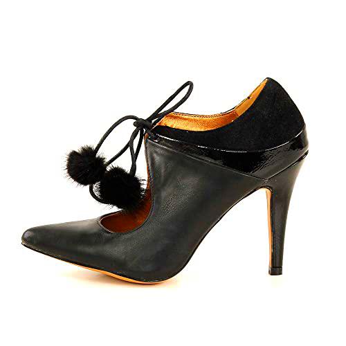 Eferri Tom, Zapato de tacón Mujer, Negro, 39 EU