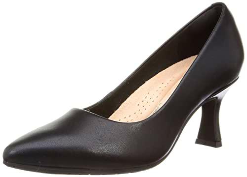 Clarks Kataleyna Gem, Zapatos de tacón Mujer, Black Leather, 37.5 EU