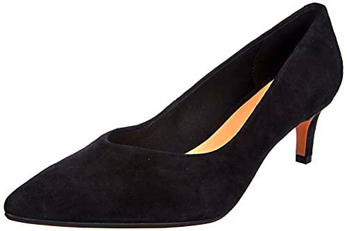 Clarks Laina55 Court, Zapatos de Tacón Mujer, Negro (Black SDE Black SDE), 37.5 EU