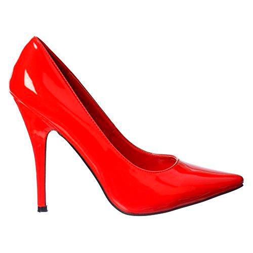 Gizelle Zapatos Pointy Court, Corte Mujer, Rojo (Red Patent), 35.5 EU