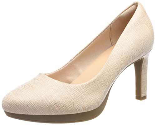 Clarks Ambyr Joy, Bomba Mujer, Arena Metálica, 42 EU