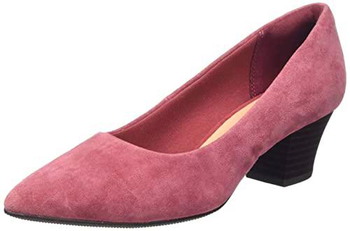 Clarks Teresa Step, Pump Mujer, Dark Rose SDE, 37 EU