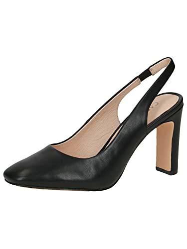 CAPRICE 9-9-29601-20, Zapatos de tacón Mujer, Negro (Black Nappa), 40 EU