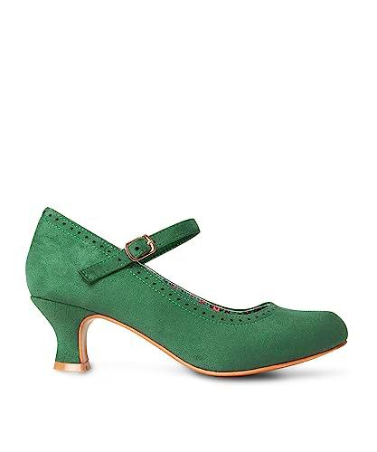 Joe Browns Tacones Mary Jane con Corte Brogue, Bomba Mujer