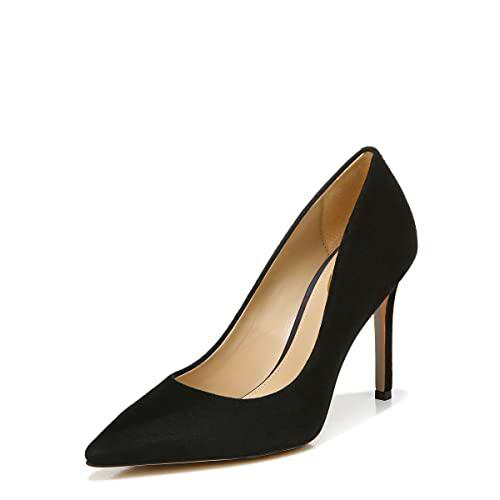 Sam Edelman Hazel, Zapatos de Tacón Mujer, Negro (Black Suede), 34.5 EU