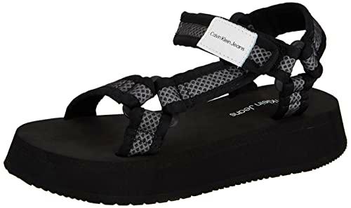 Calvin Klein Jeans Mujer Sandalias Prefresato Sandal Webbing Mesh Verano