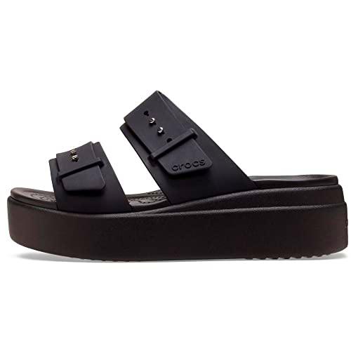 Crocs Brooklyn Buckle Low Wedge Obstrucción para Mujer