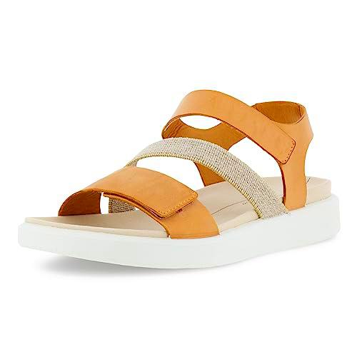 ECCO Flowt W, Sandalia Mujer, Lion, 39 EU