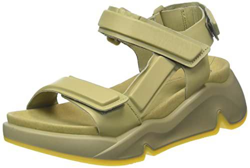 ECCO Sandalias Planas Chunky, Mujer, Saga, 38 EU