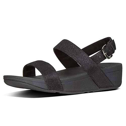 FitFlop Lottie Glitzy Sandal, Sandalias con Punta Abierta Mujer