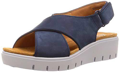 Clarks Un Karely Sun, Sandalias de Talón Abierto Mujer